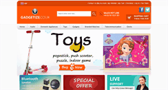 Desktop Screenshot of gadgetize.co.uk